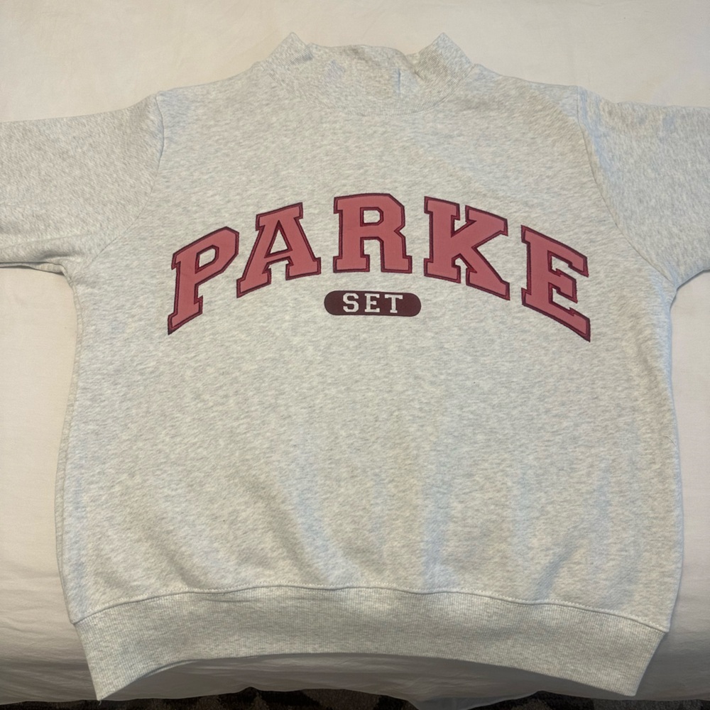 PARKE X Set Active terry sweatshirt S/M